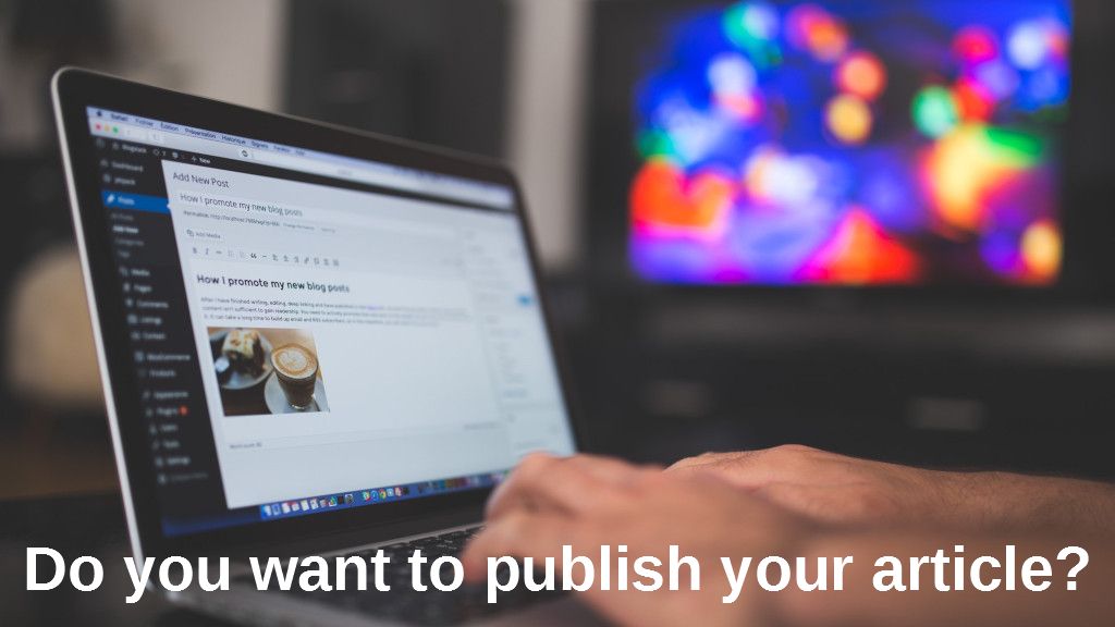 Do you want to publish your article?